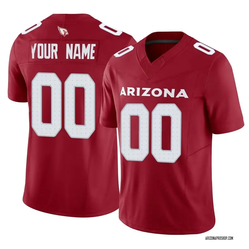 Women's Arizona Cardinals Nike Cardinal Custom Game Jersey in 2023