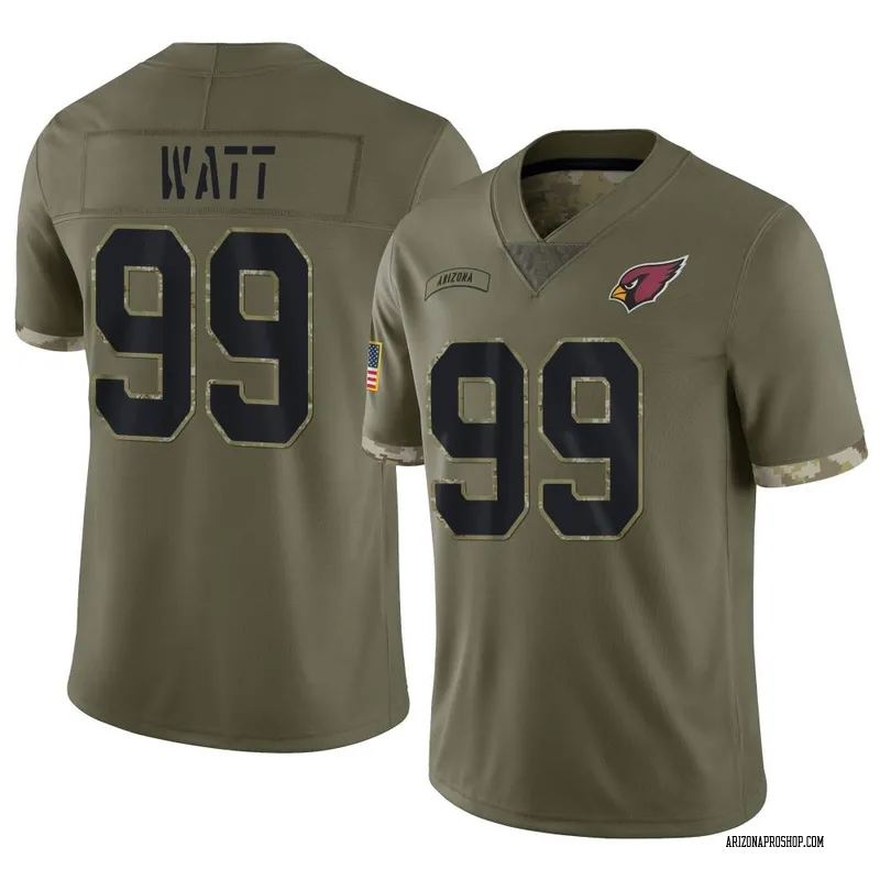 Men's Jersey Arizona Cardinals J.J. Watt 99 White Vapor Limited Jersey -  Bluefink