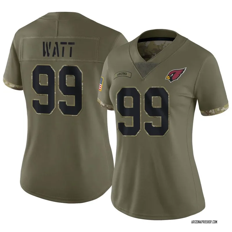 Men's Jersey Arizona Cardinals J.J. Watt 99 White Vapor Limited Jersey -  Bluefink